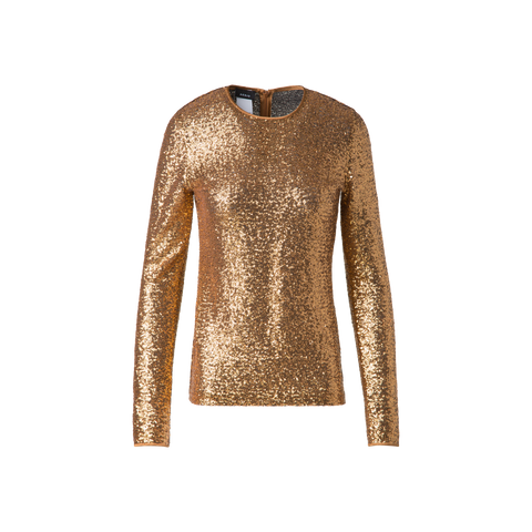 Sequins on Jersey Top