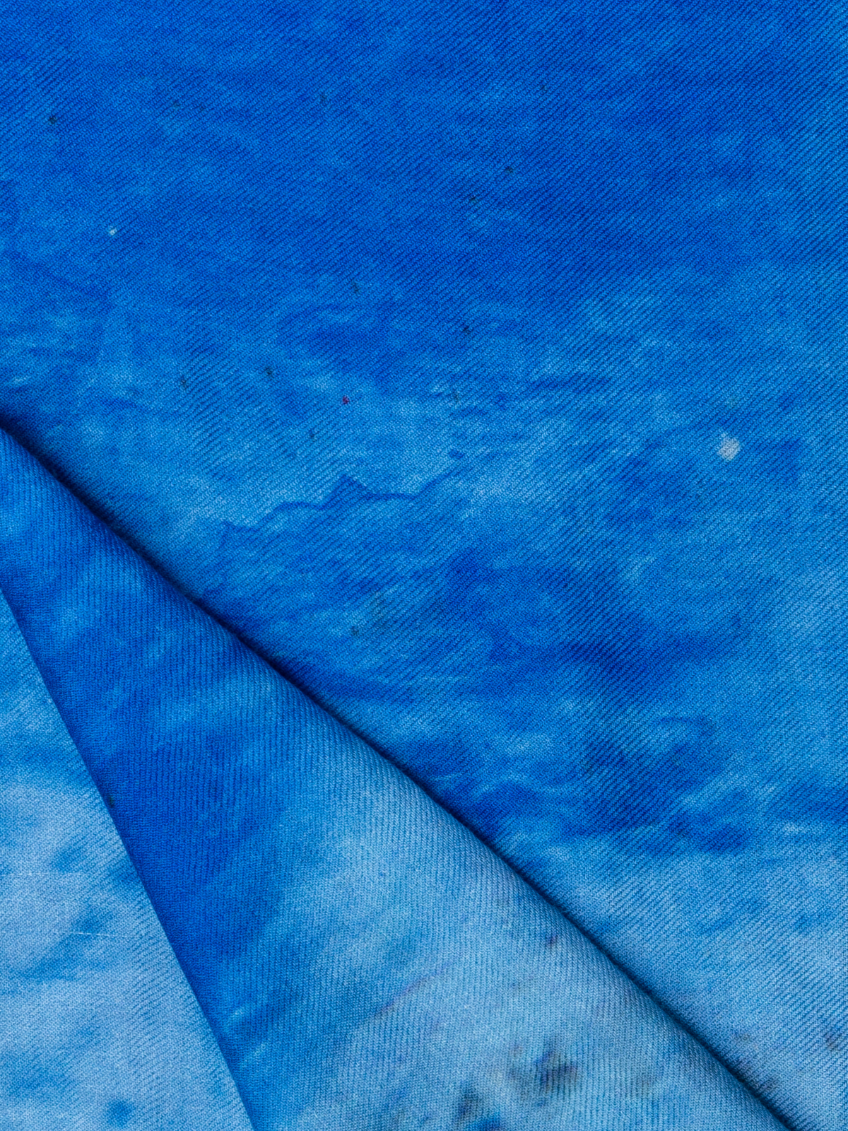 Designer Cashmere Silk Chefchaouen Wood Door Print Scarf - navy - blue - purple - wine - red - pink