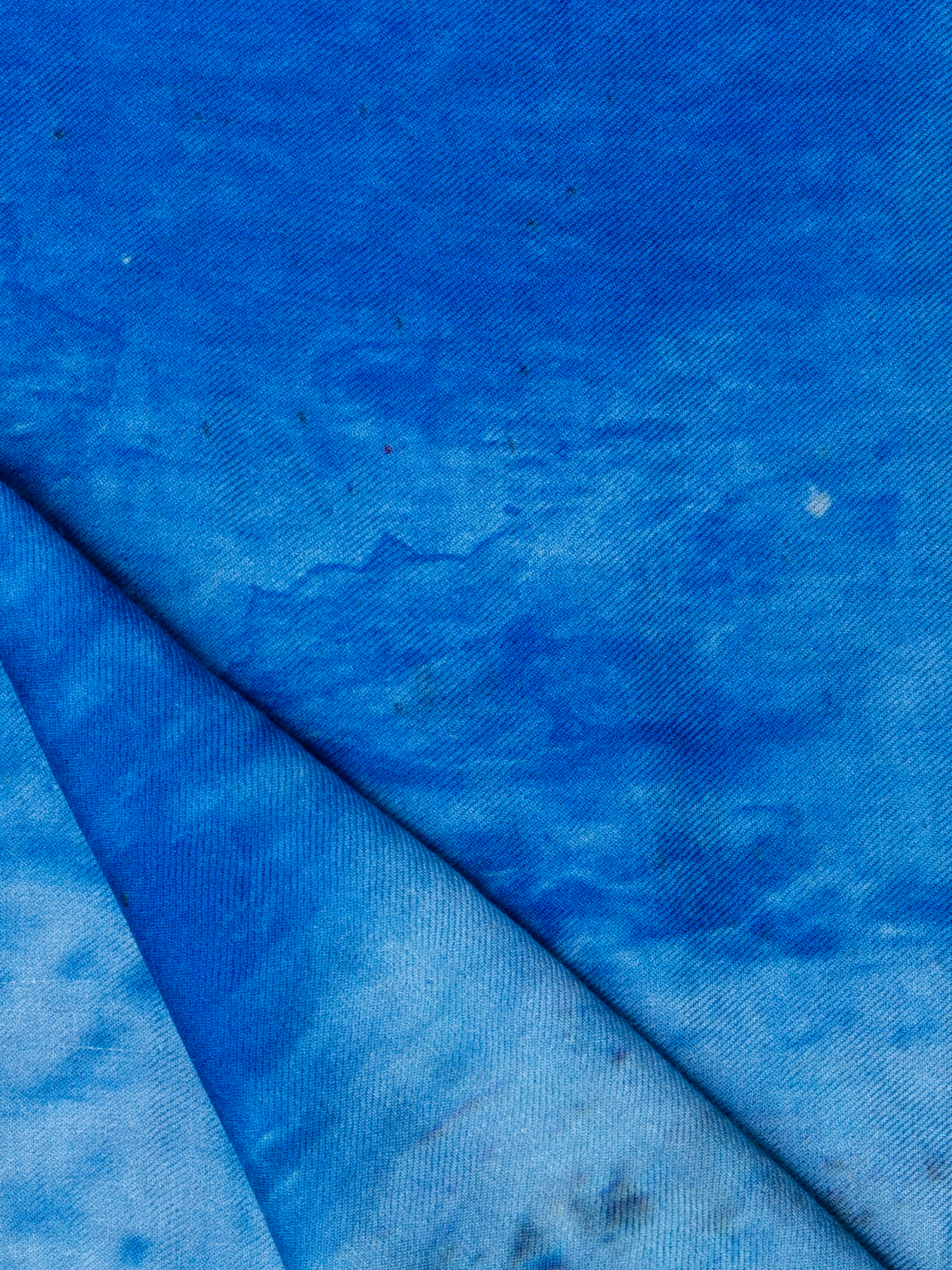 Designer Cashmere Silk Chefchaouen Wood Door Print Scarf - navy - blue - purple - wine - red - pink