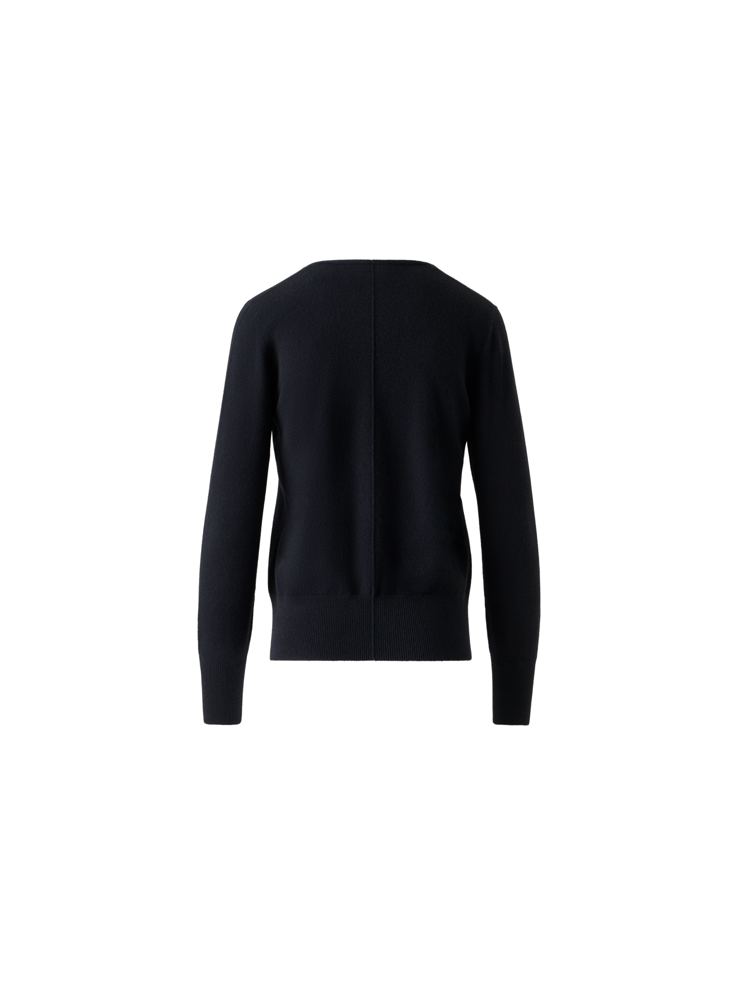 Designer 100% Cashmere V-Neck Knit Sweater - black - neutral - navy - blue - beige