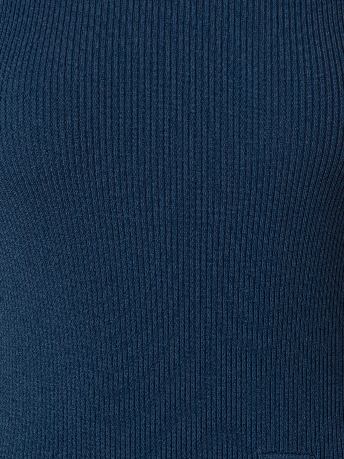 Designer Long-Sleeve Tube Dress in Rib Knit Stretch - neutral - navy - blue