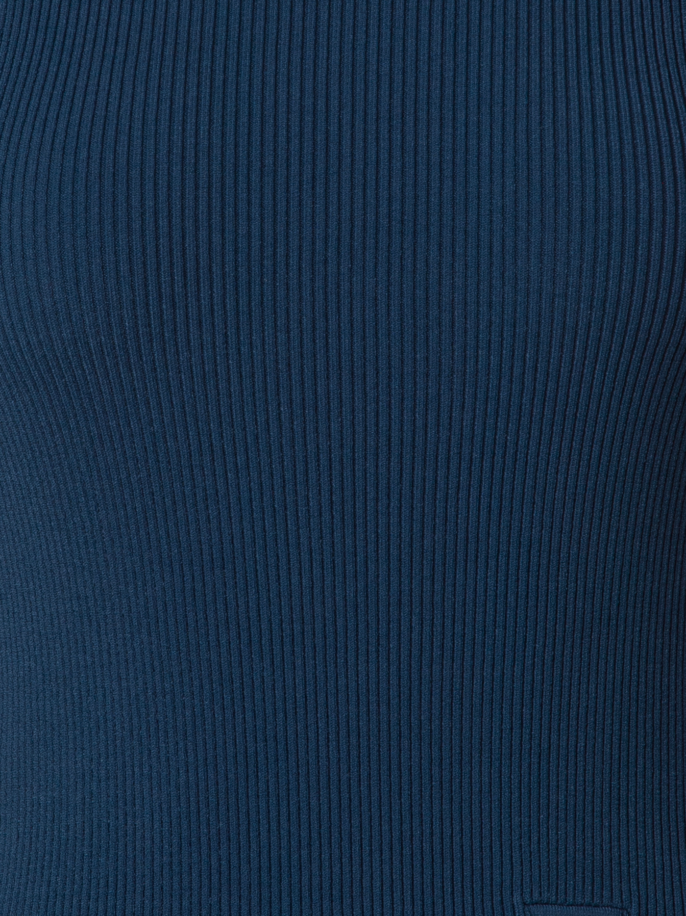 Designer Long-Sleeve Tube Dress in Rib Knit Stretch - neutral - navy - blue