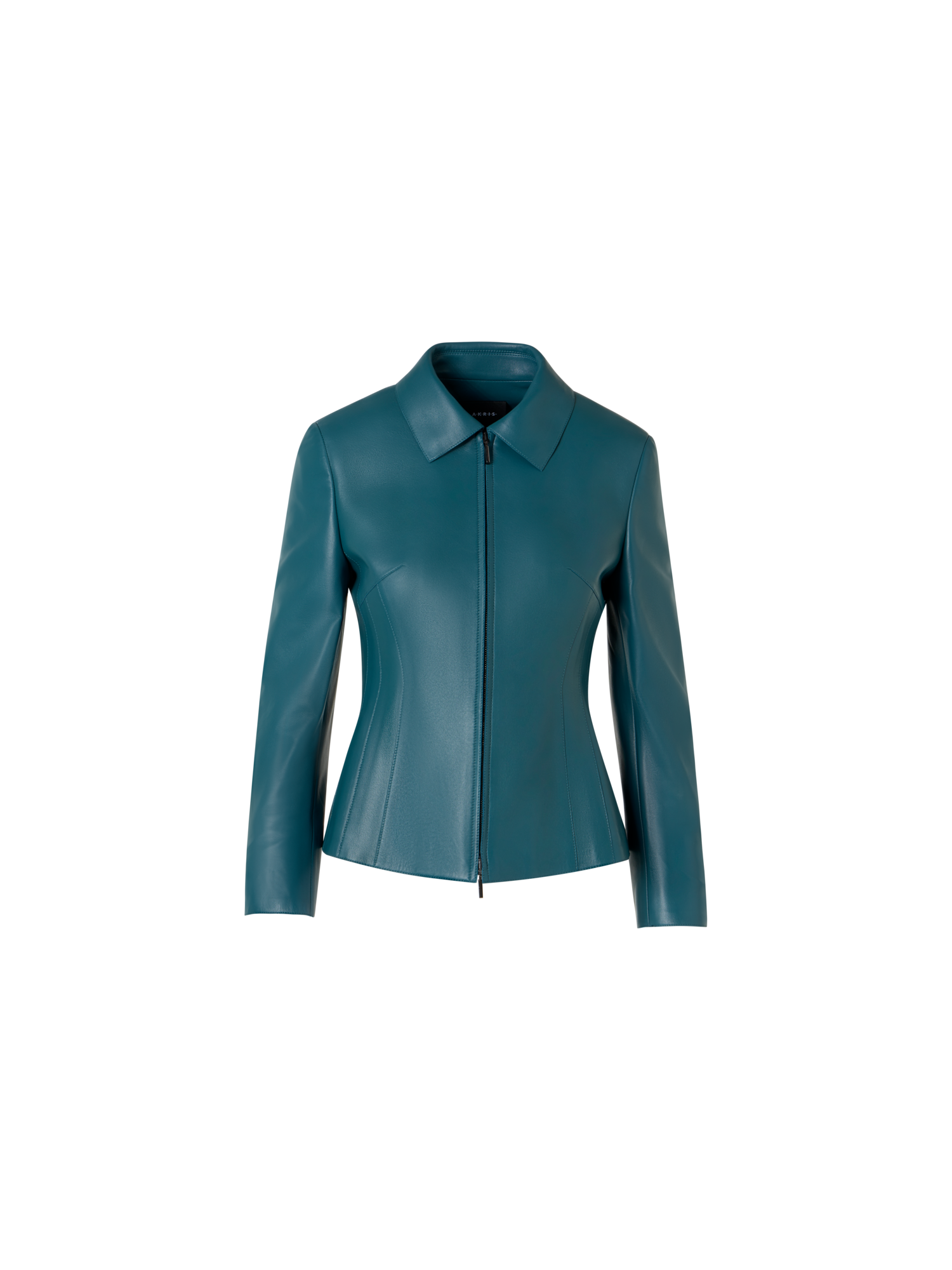 Designer Hecate Jacket in Lamb-Nappa Leather - green