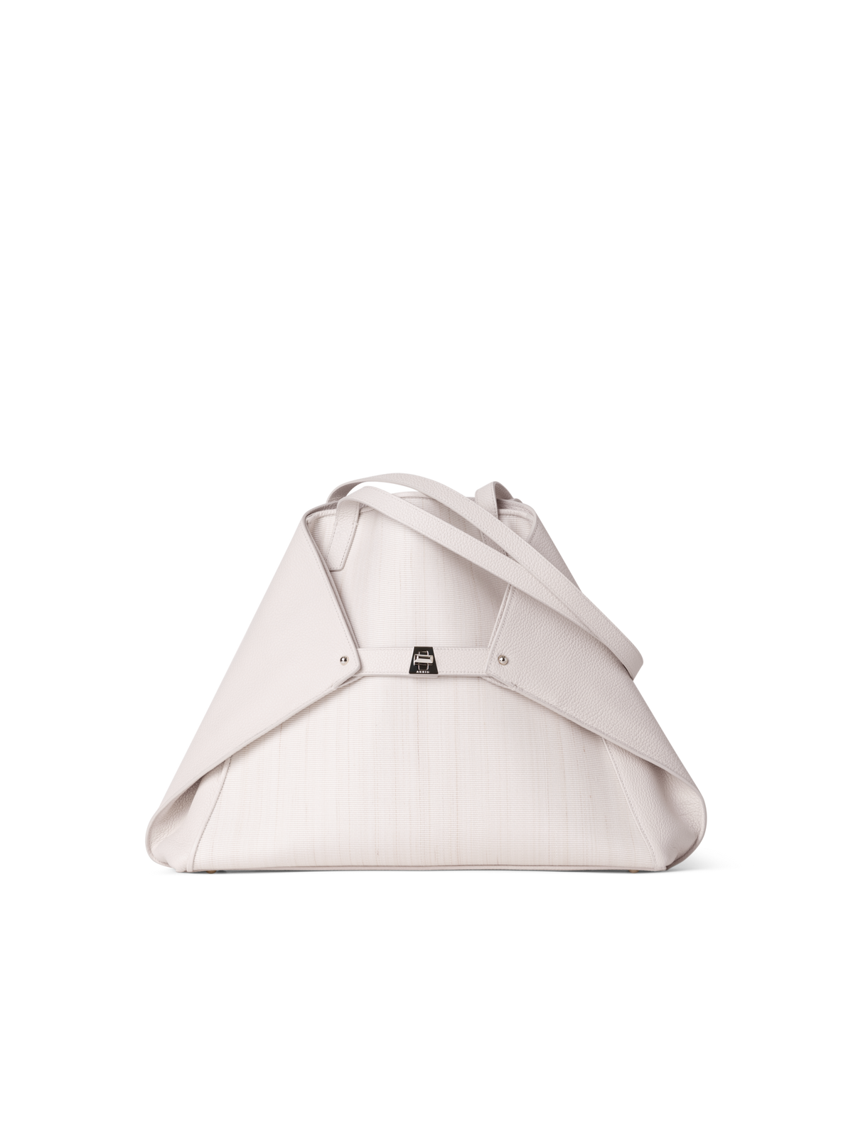 Designer Ai Medium Shoulder Tote - neutral - ecru - white