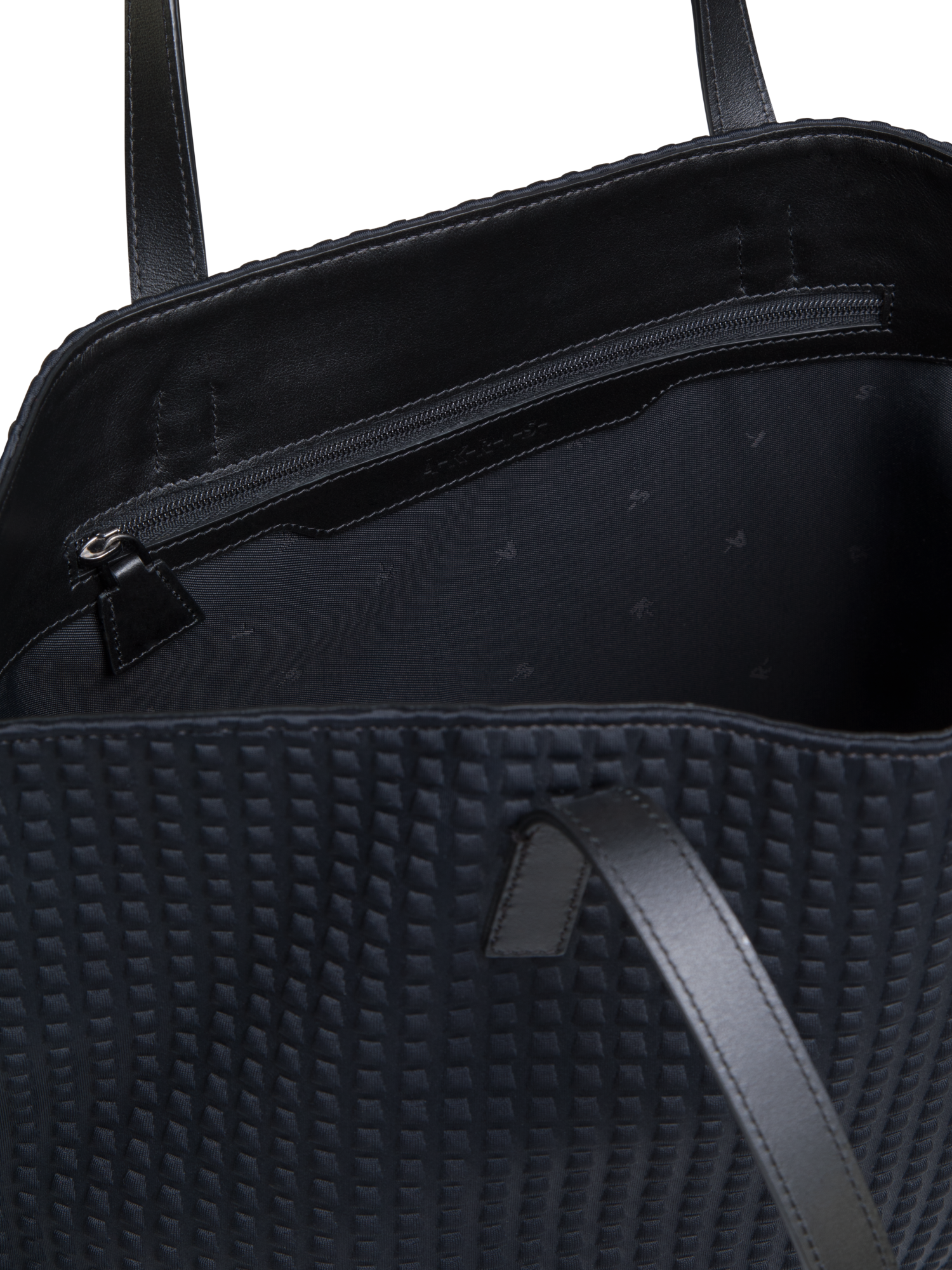 Designer Ai Small Shoulder Tote - black