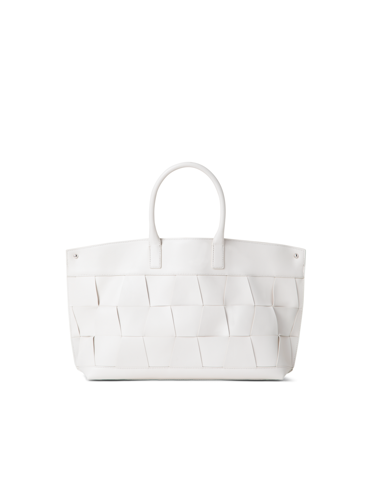 Designer Ai Small Top Handle Tote - ecru - white - neutral