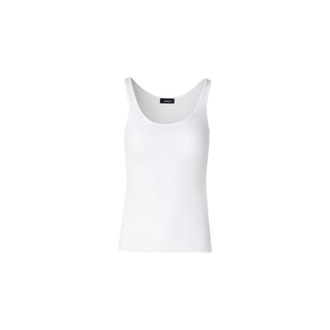 Silk Mesh Knit Tank