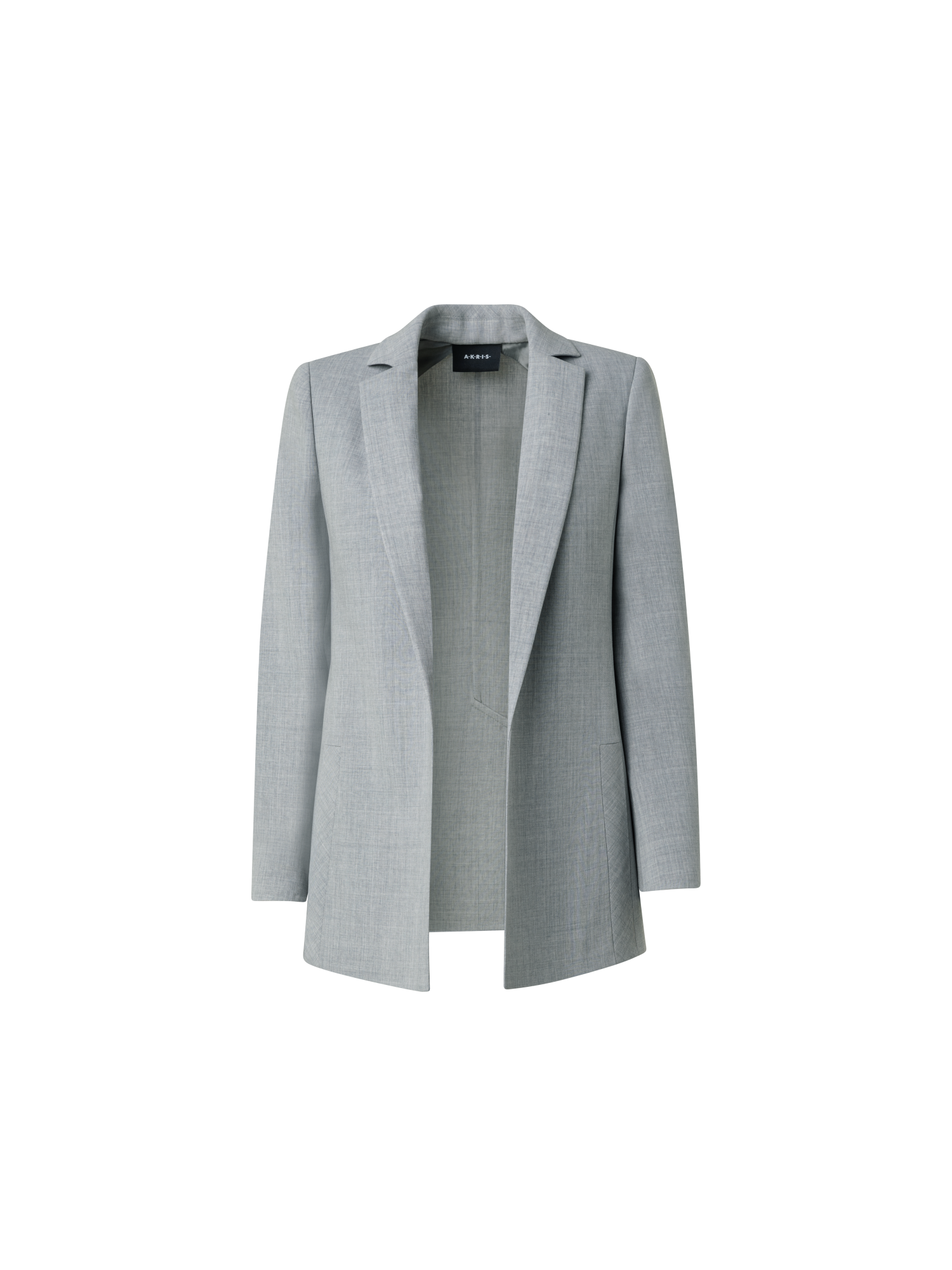 Wool Double-Face Blazer with Elongated Lapel – Akris Inc.