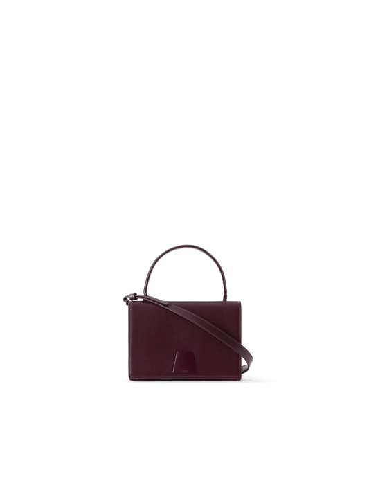 Designer Alice Small Top Handle Bag - wine