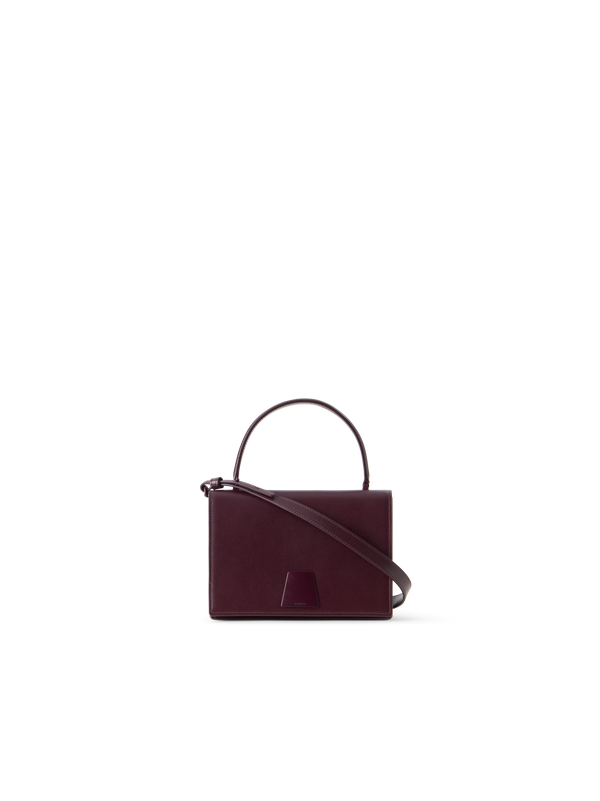 Designer Alice Small Top Handle Bag - wine