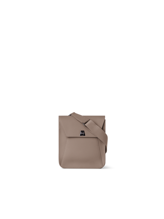 Designer Anouk Little Messenger Bag - grey - brown - neutral