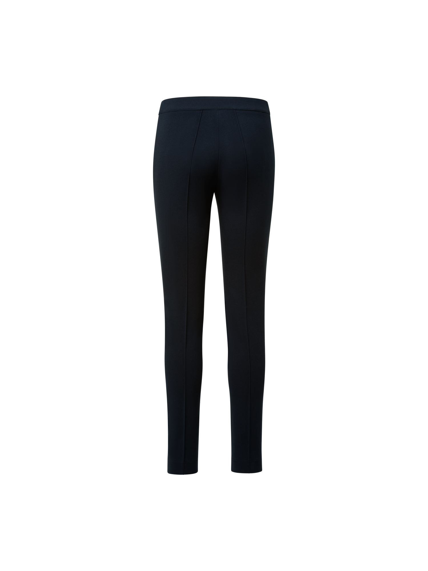 Designer Skinny Jersey Stretch Pants - navy - blue