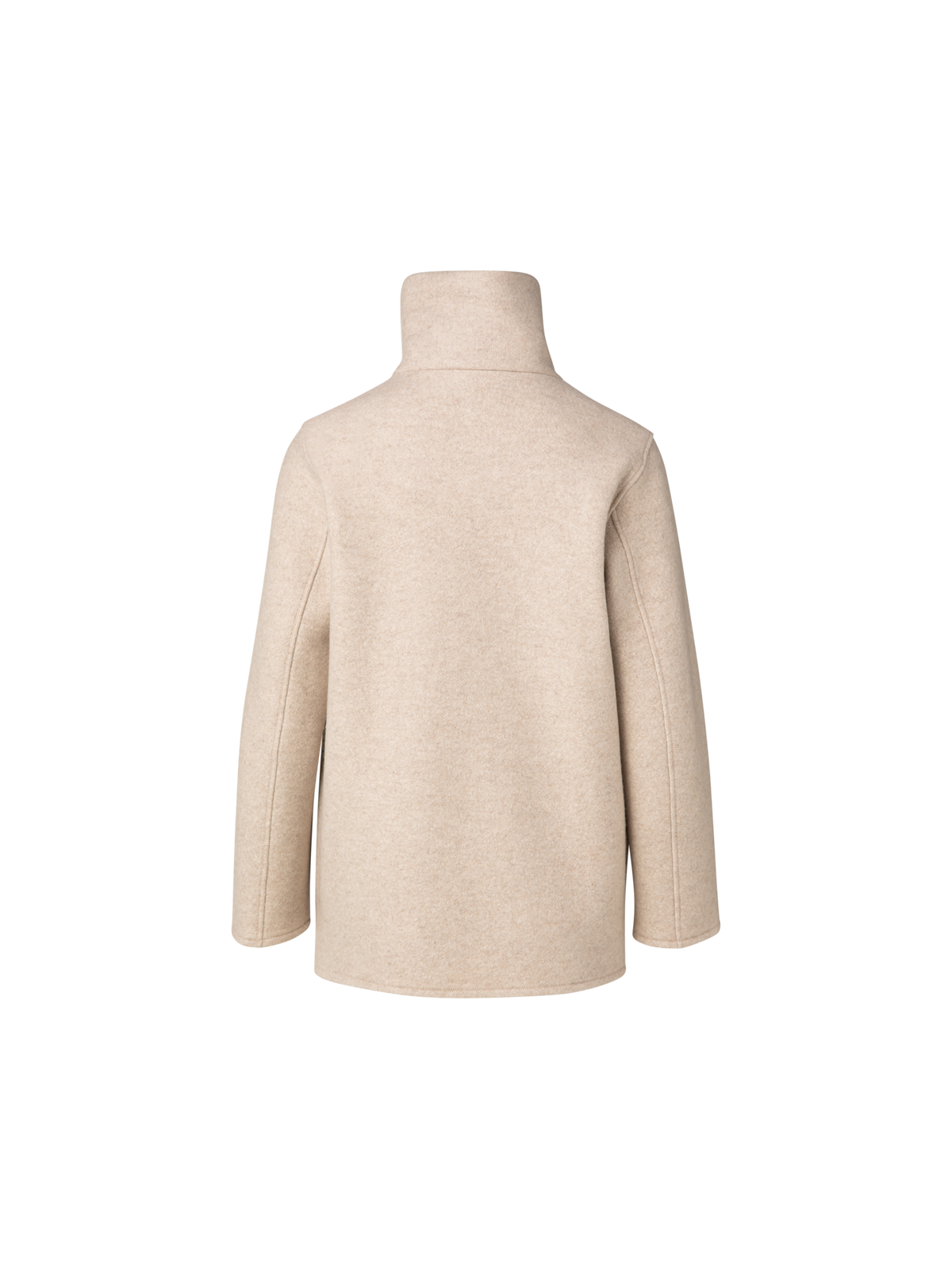 Designer Elize Cashmere Jersey Oversized Jacket - beige