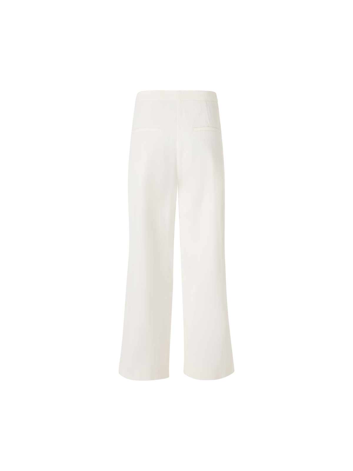 Designer Filip Wide-Leg Pants in Cotton-Stretch Denim - ecru
