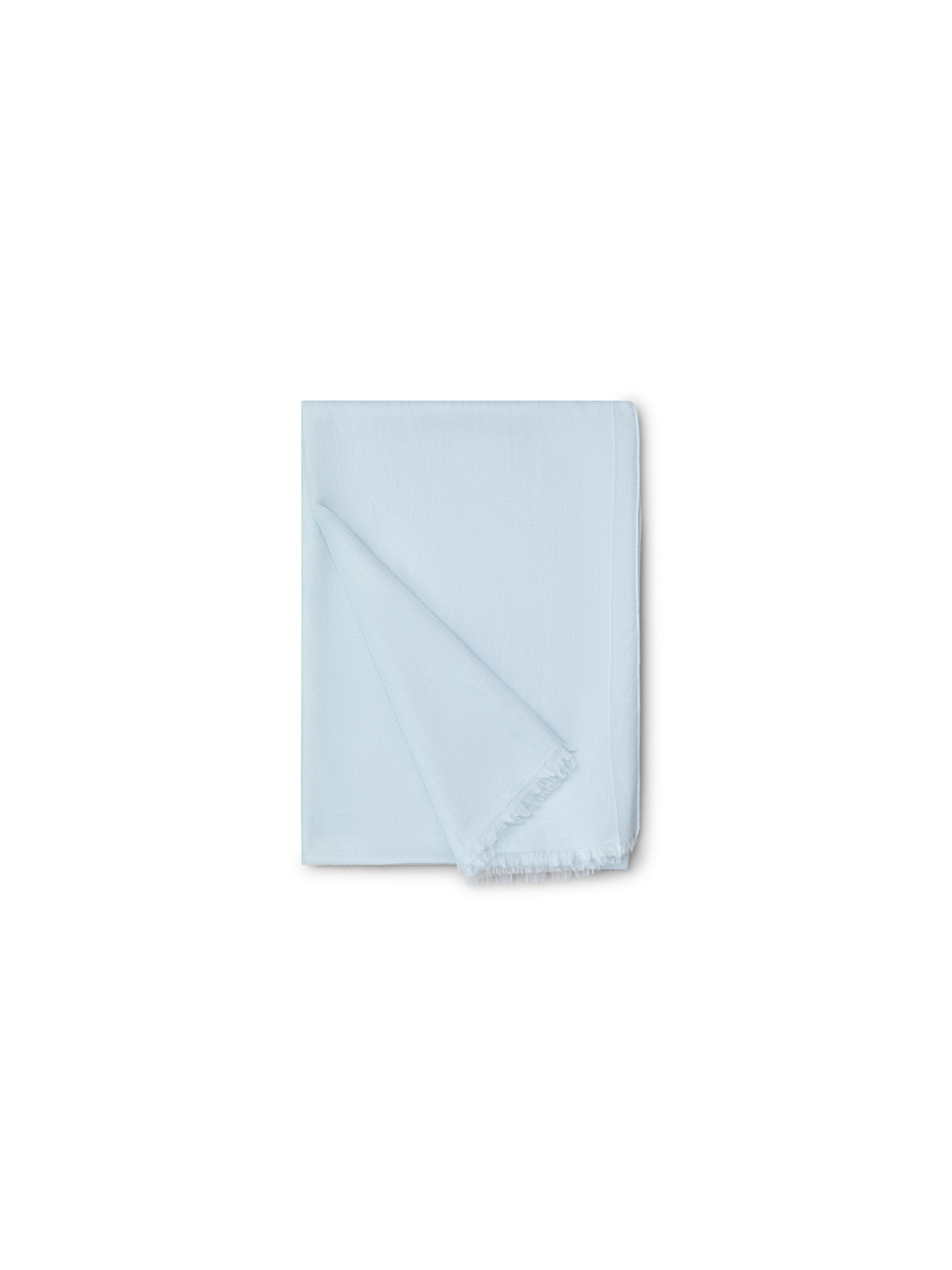 Designer Scarf in Cashmere Silk - pastel - blue