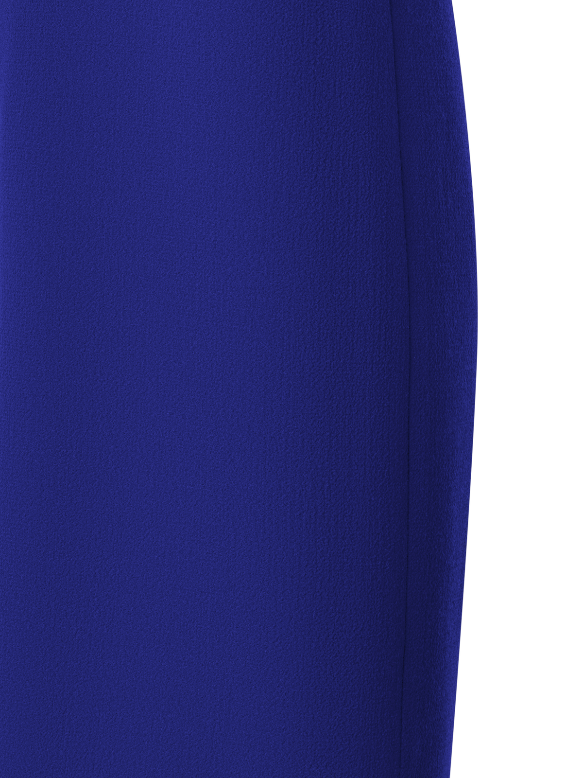 Designer Sheath Dress in Wool Crêpe Double-Face - purple
