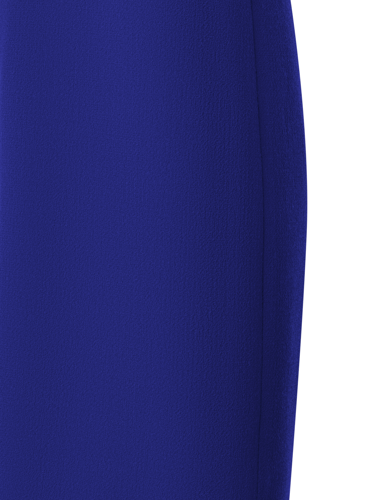 Designer Sheath Dress in Wool Crêpe Double-Face - purple