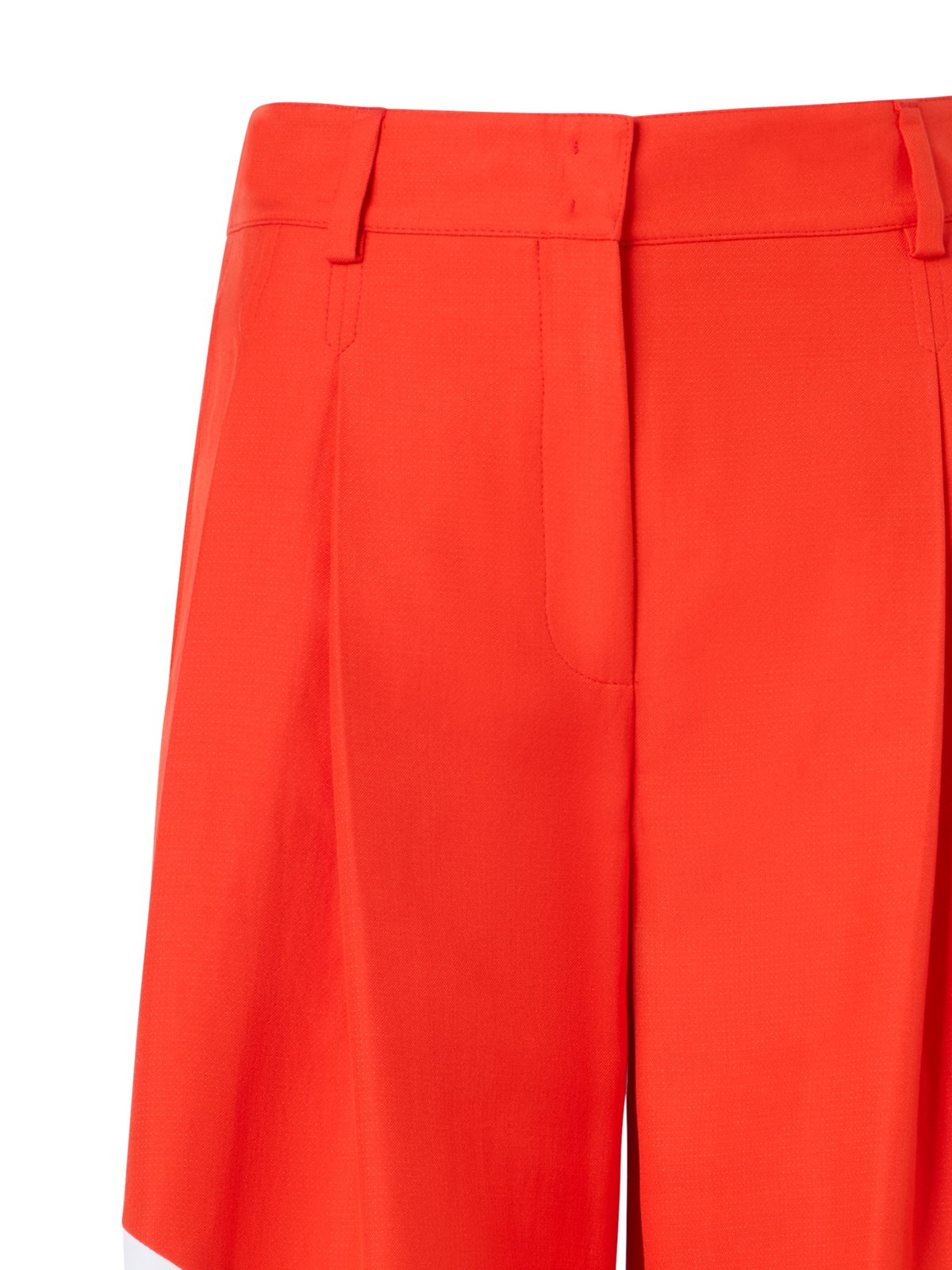 Designer Cassie Wide Pants with Polygon Patchwork - multicolor