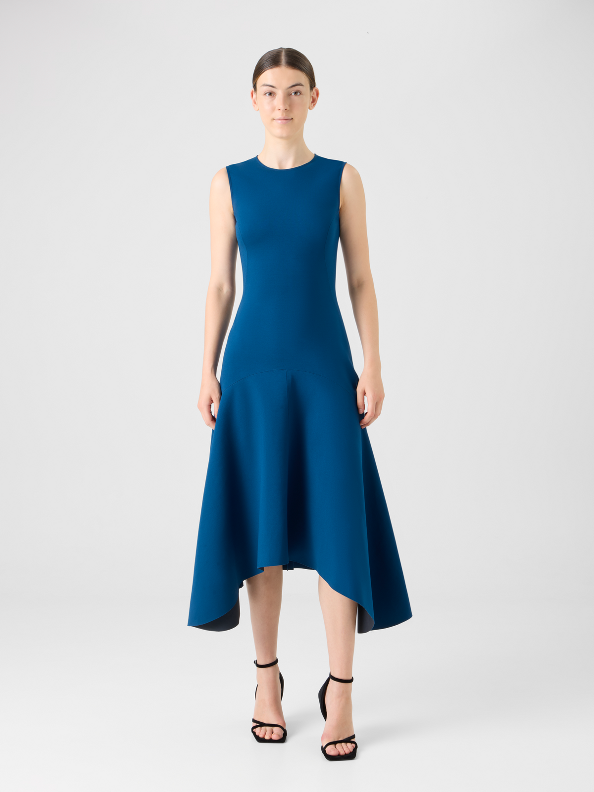 Asymmetric Handkerchief Midi Dress – Akris Inc