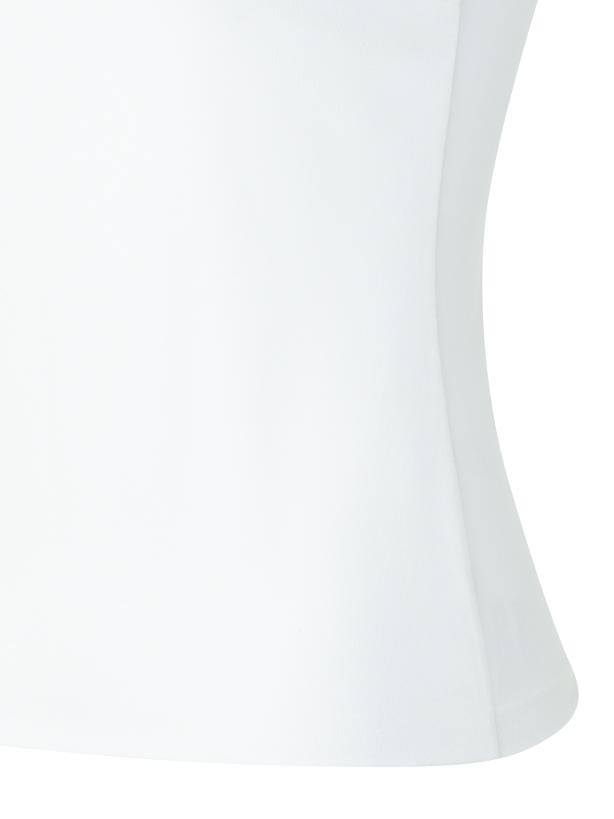 Designer Speedo Top in Stretch Modal Jersey - neutral - ecru - white