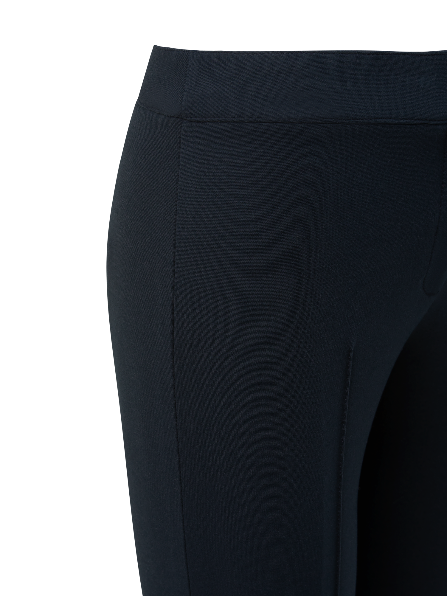 Designer Skinny Jersey Stretch Pants - navy - blue