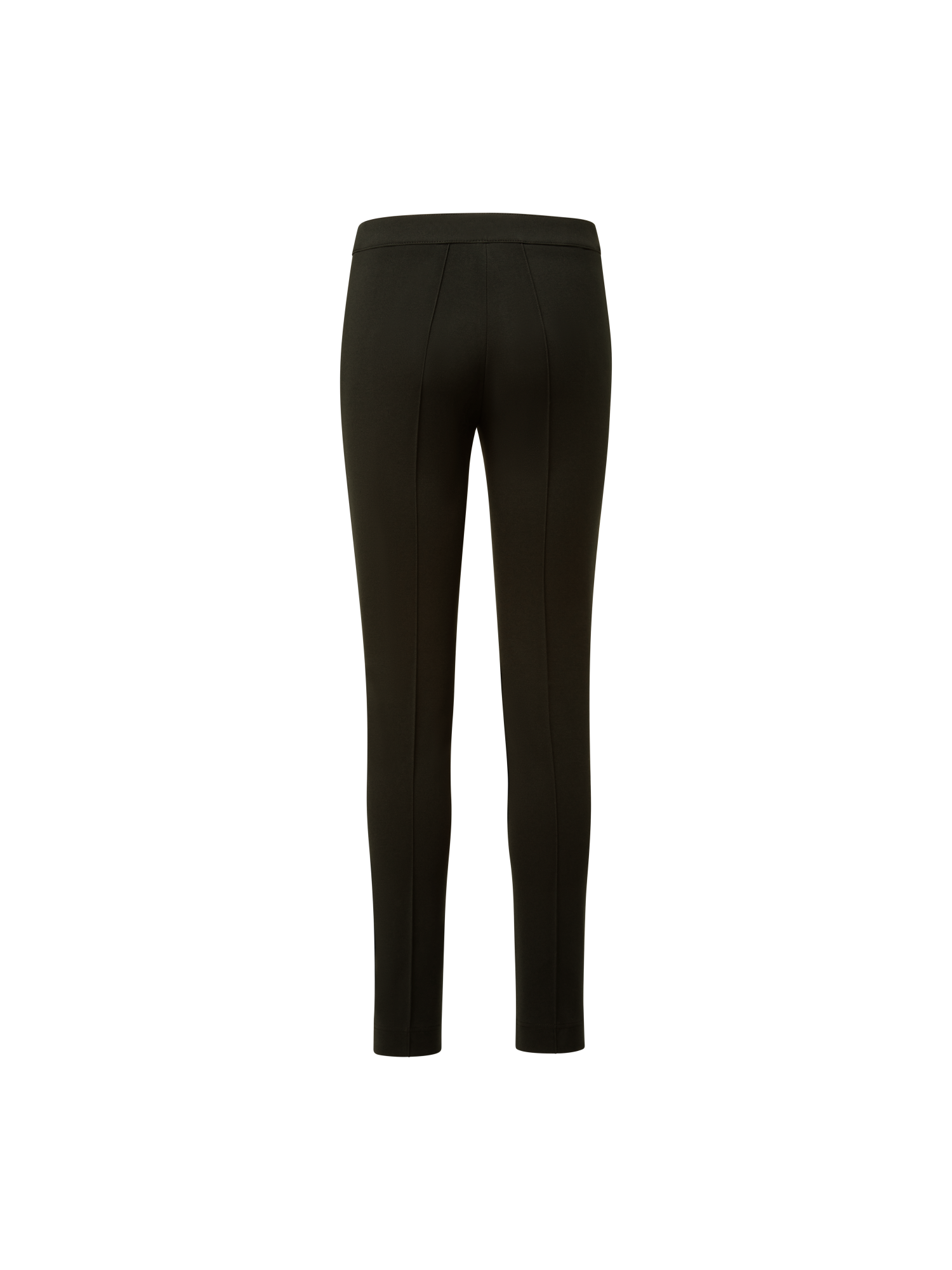 Designer Skinny Jersey Stretch Pants - brown