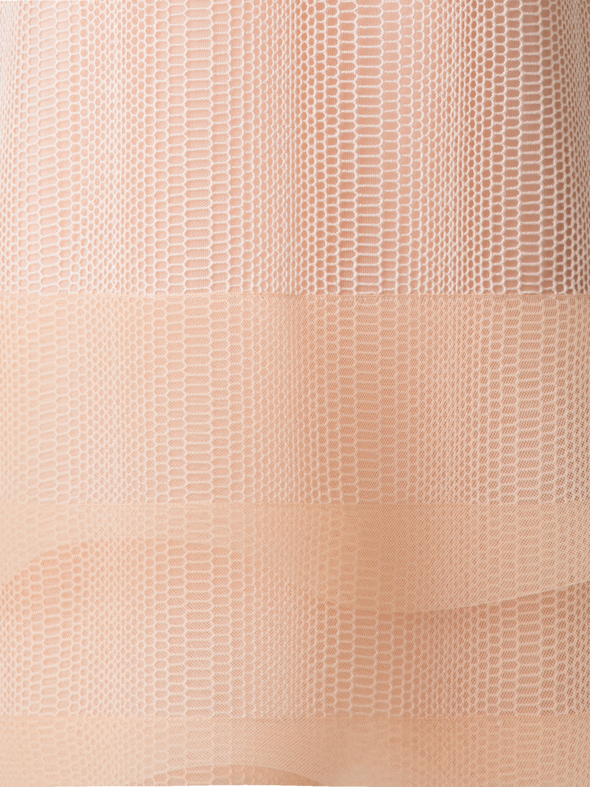 Designer Embroided Cocktail Dress with Waves - neutral - pastel - beige