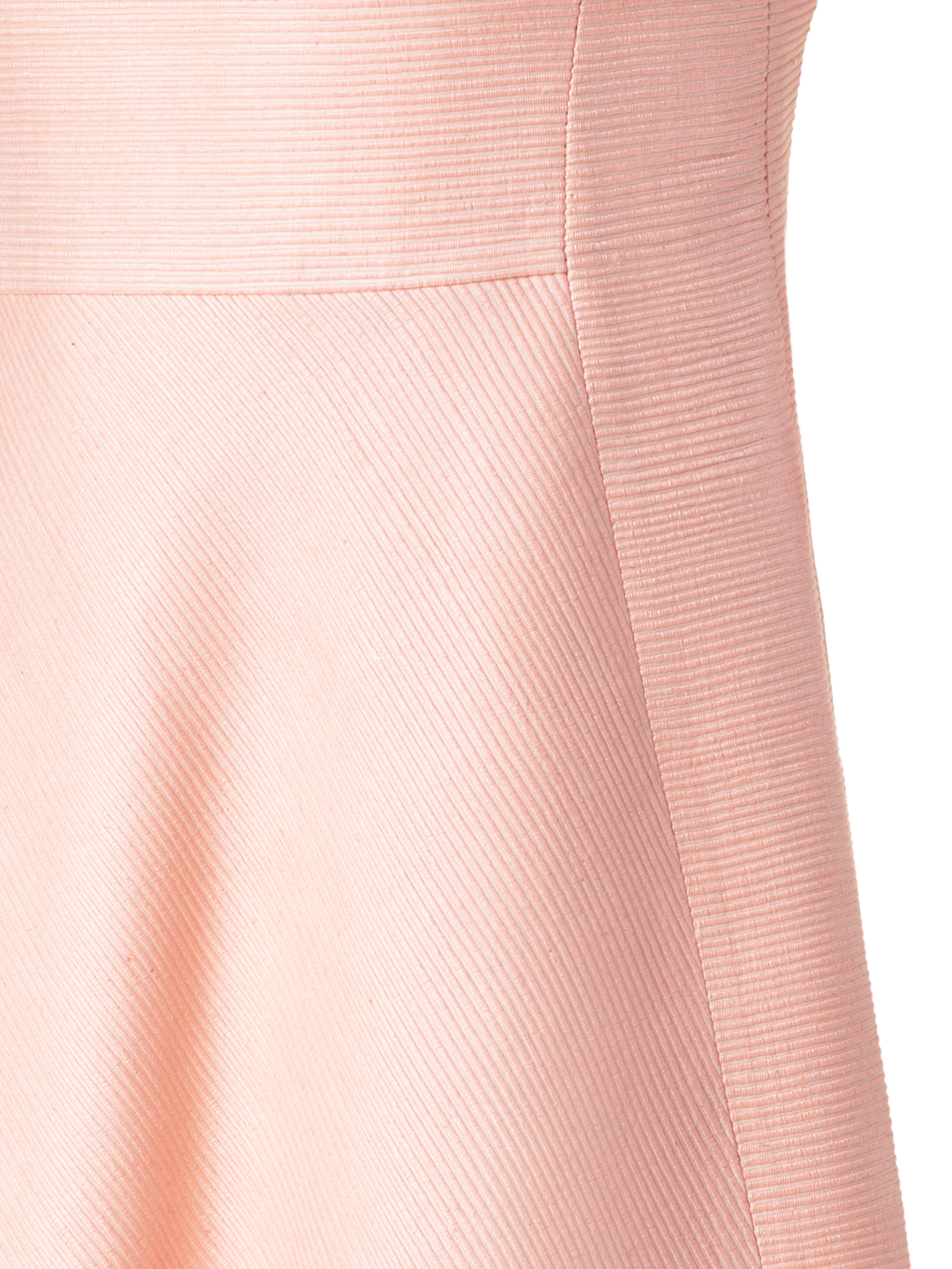 Flared Cocktail Dress in Indian Silk Ottoman peach / 10 Flared Cocktail Dress in Indian Silk Ottoman peach / 10