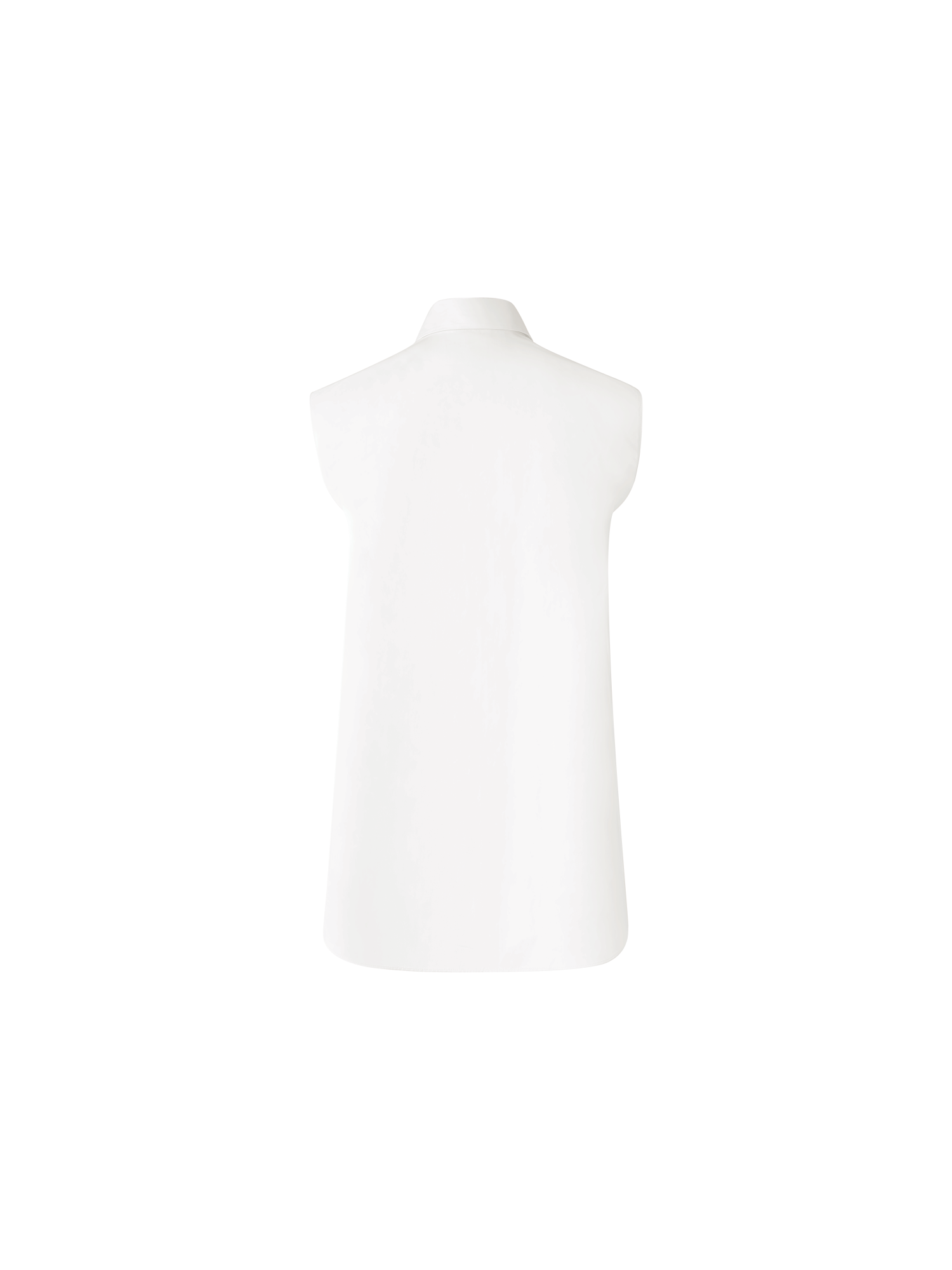 Designer Tunic Blouse with 3D Carnation Detail - neutral - ecru - white