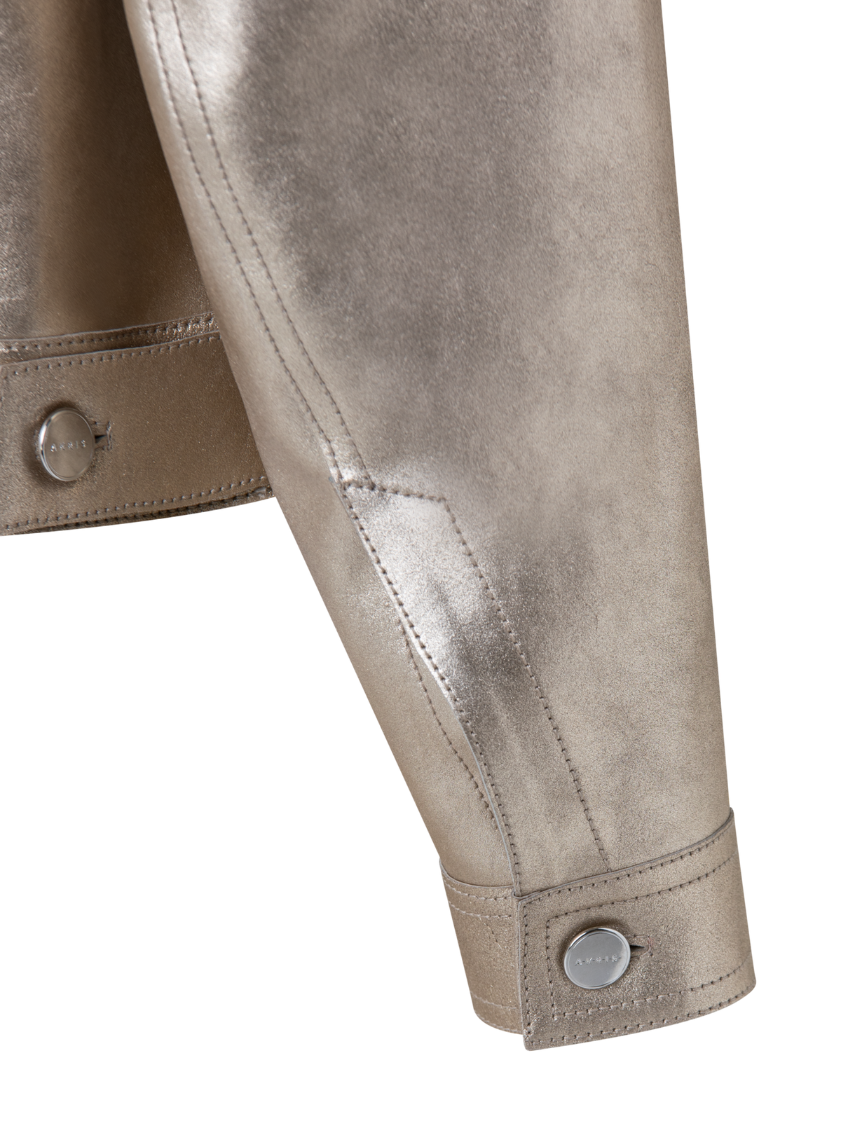 Designer Pearlized Nappa Leather Jacket