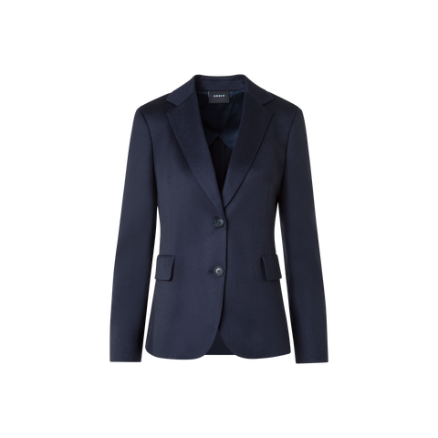 Tailored Blazer in Pure Cashmere Double-Face