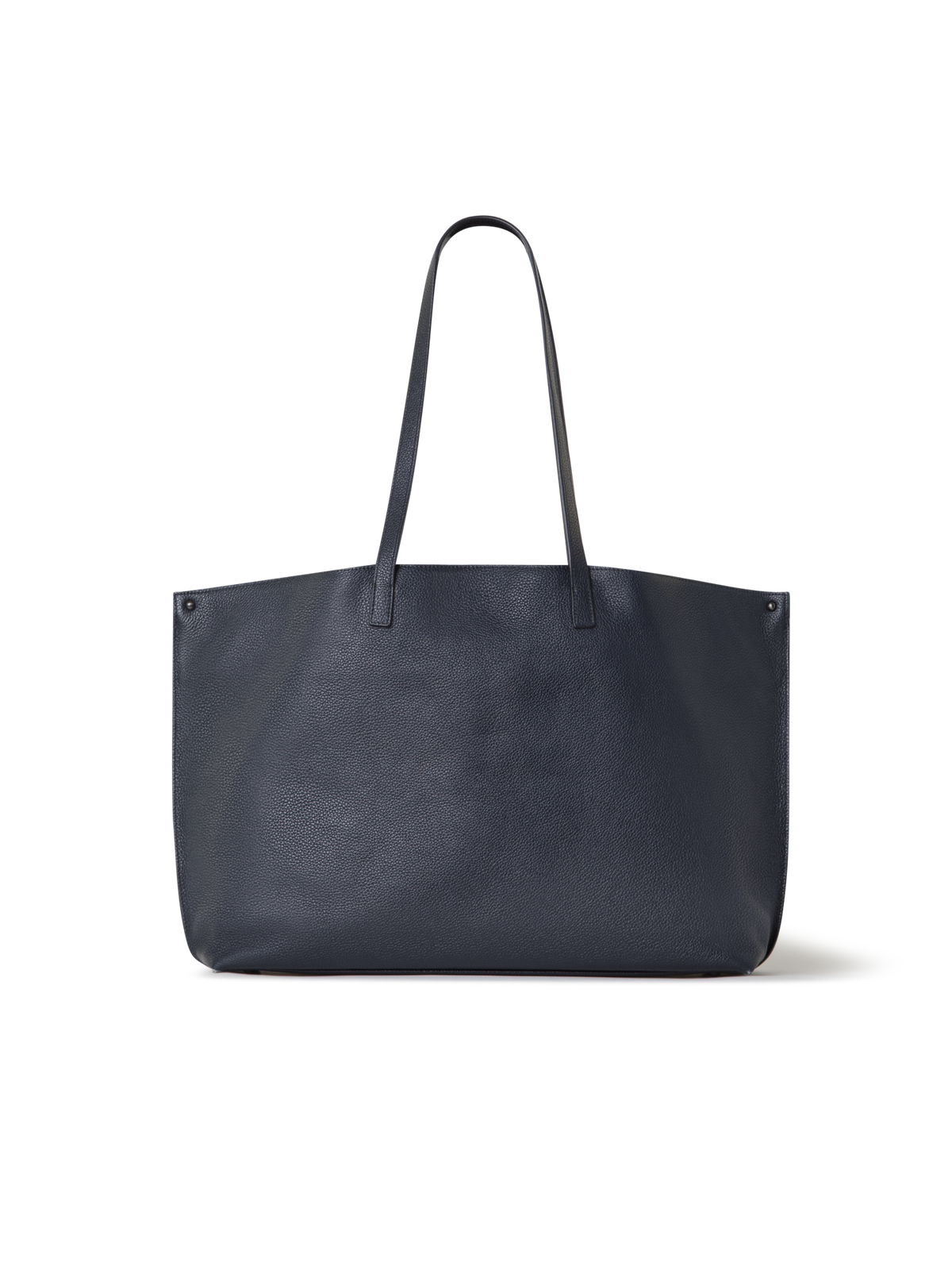 Designer Ai Medium Shoulder Tote - navy - blue