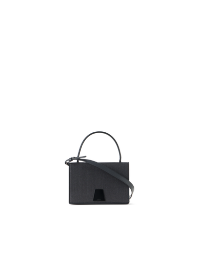 Designer Alice Small Top Handle Bag - black