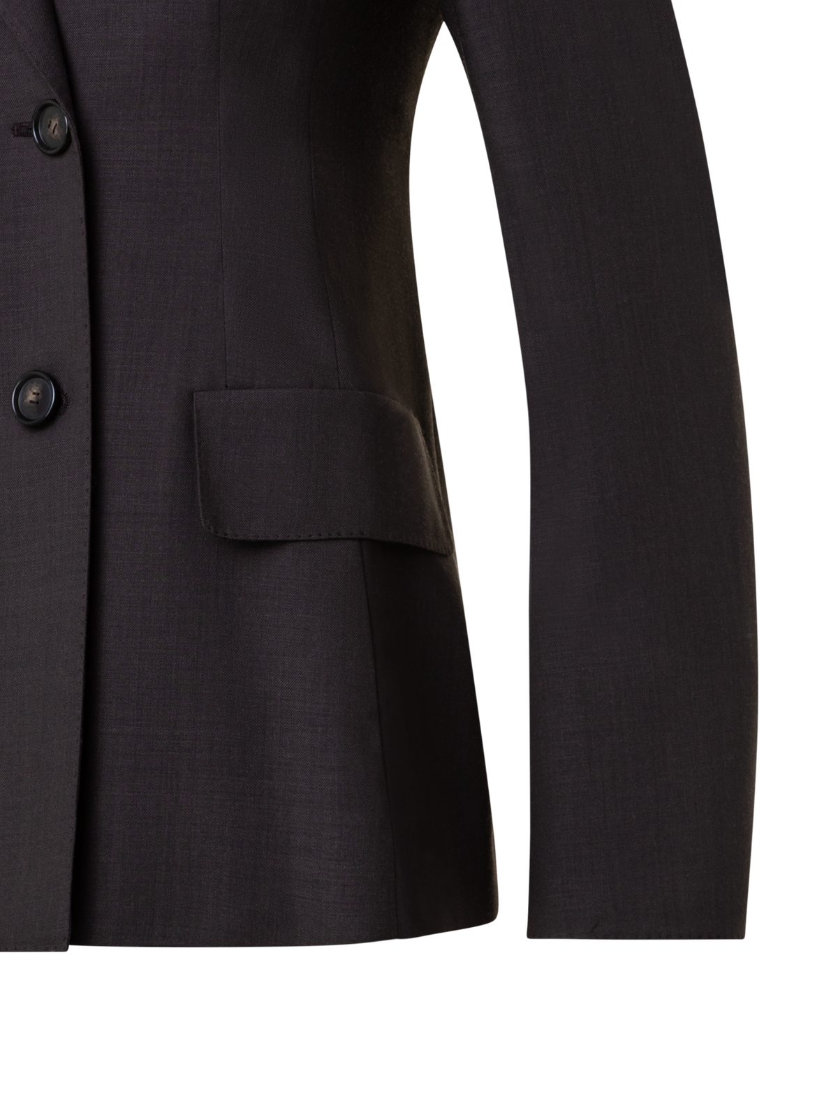 Designer Cool Wool Jacket - brown