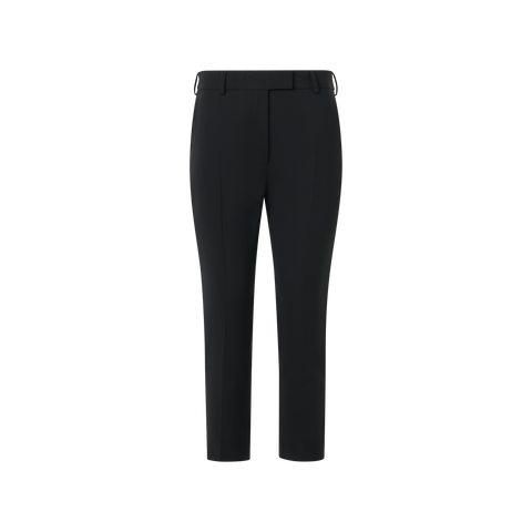 Flavi Slim Capri Pants in Wool Double-Face