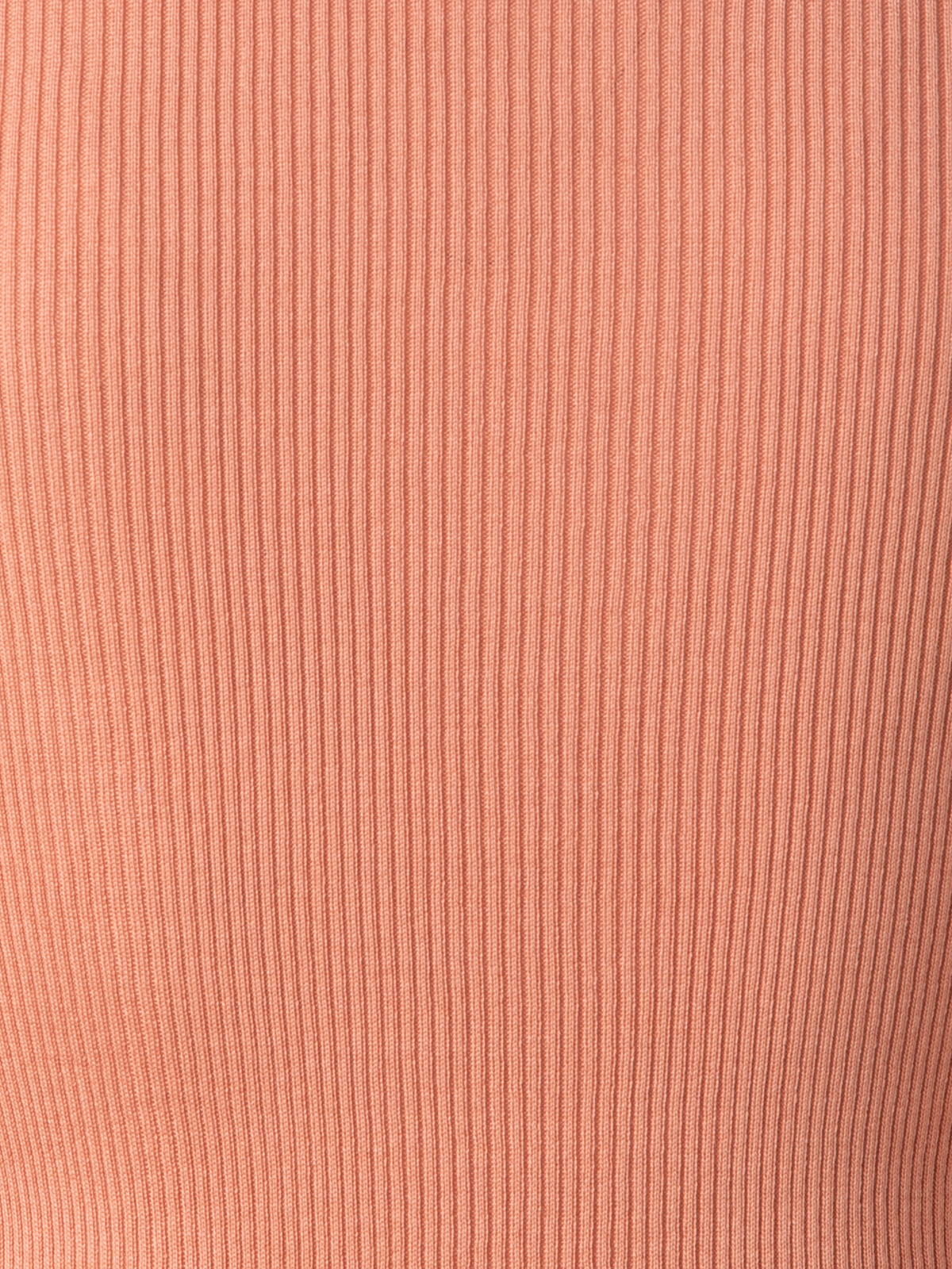 Designer Seamless Silk Cotton Knit Sweater - orange