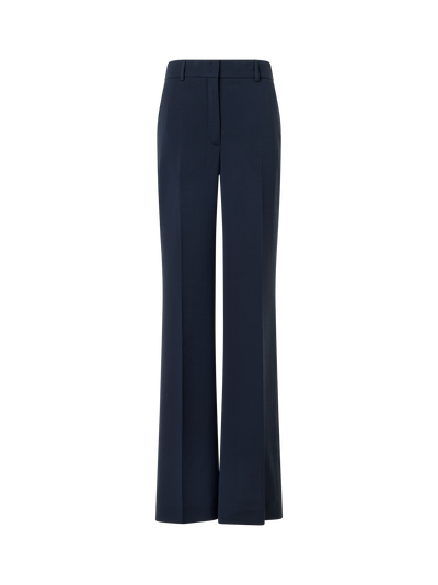 Designer Florine Wide-Straight-Leg Pants - navy