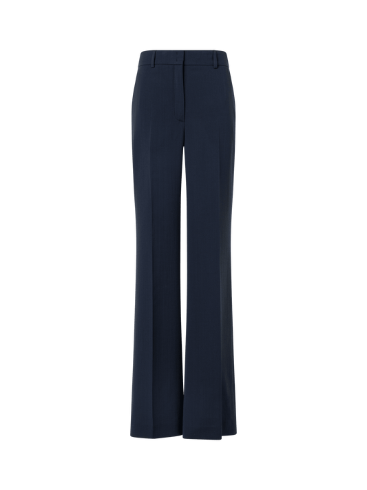 Designer Florine Wide-Straight-Leg Pants - navy