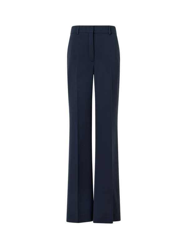 Designer Florine Wide-Straight-Leg Pants - navy