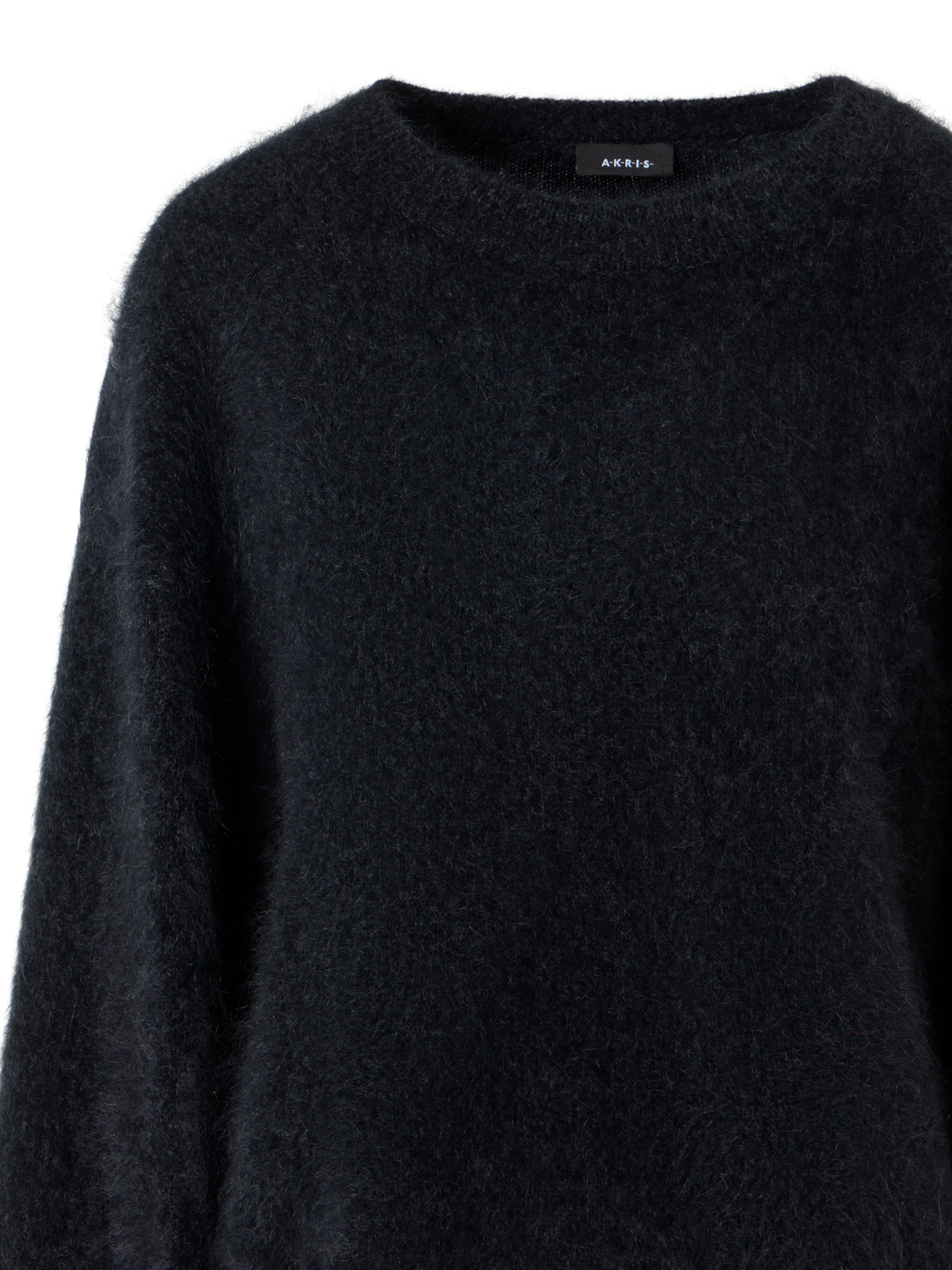 Designer Cloud Cashmere Knit Sweater - grey