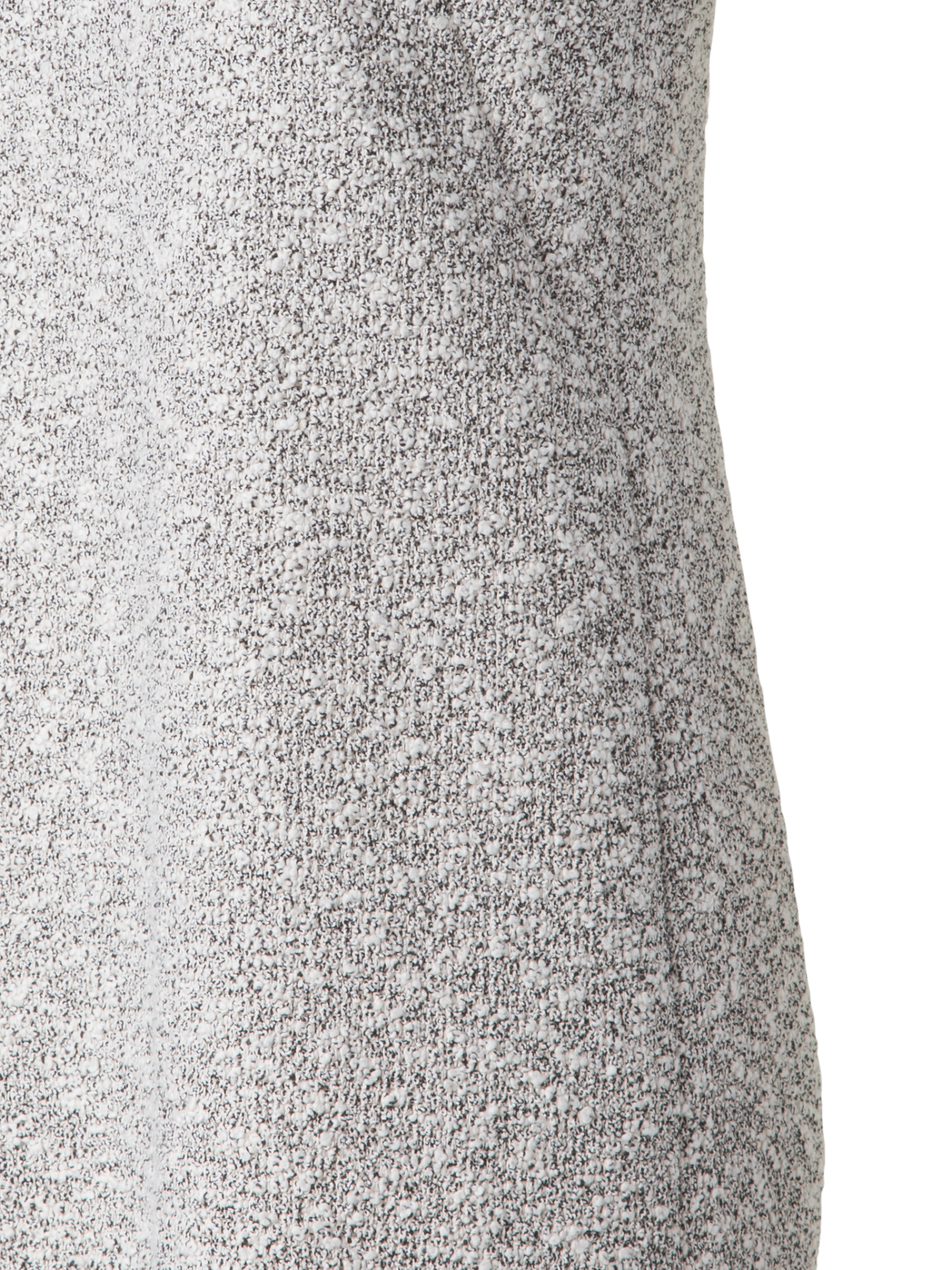 Designer Sheath Dress in Cotton Tweed - grey