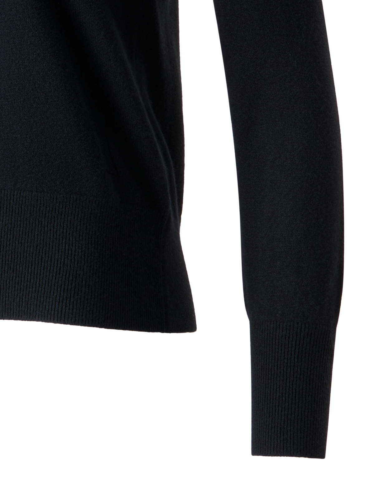 Designer 100% Cashmere V-Neck Knit Sweater - black - neutral - navy - blue - beige