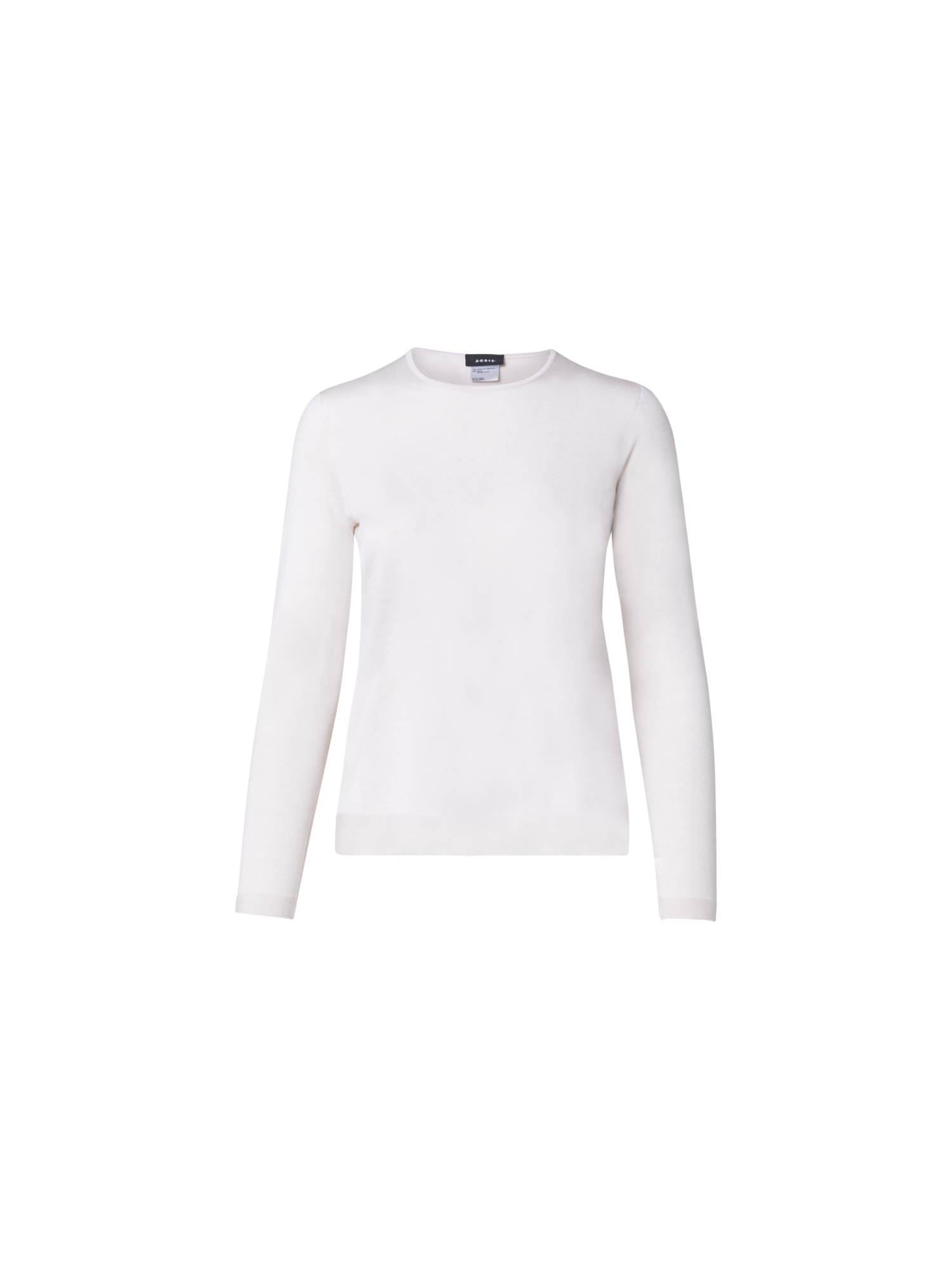 Designer Seamless Cashmere Silk Knit Pullover