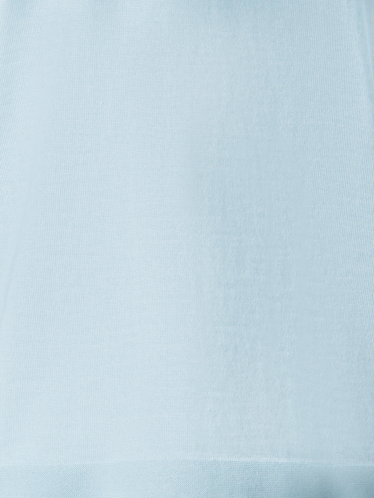 Designer Seamless Cashmere and Silk Sweater - pastel - blue