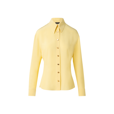 Fitted Silk Blouse