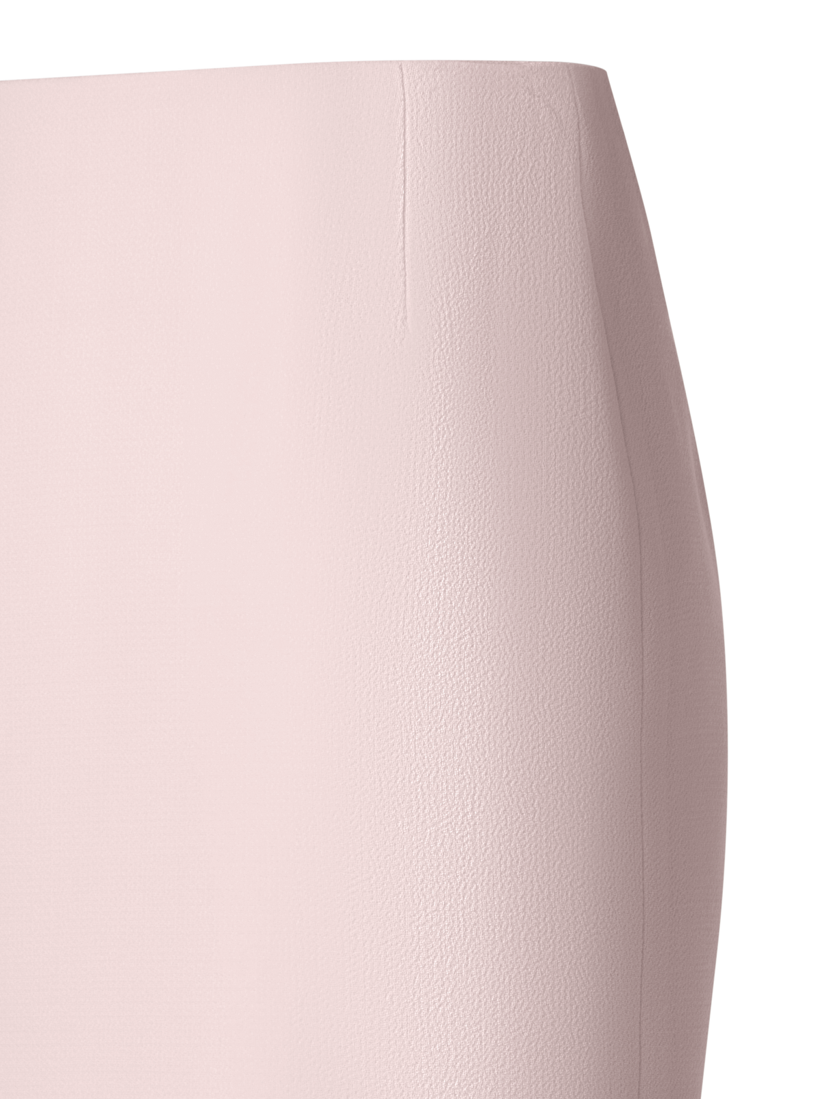Designer Pencil Skirt in Wool Crêpe Double-Face - pastel - pink