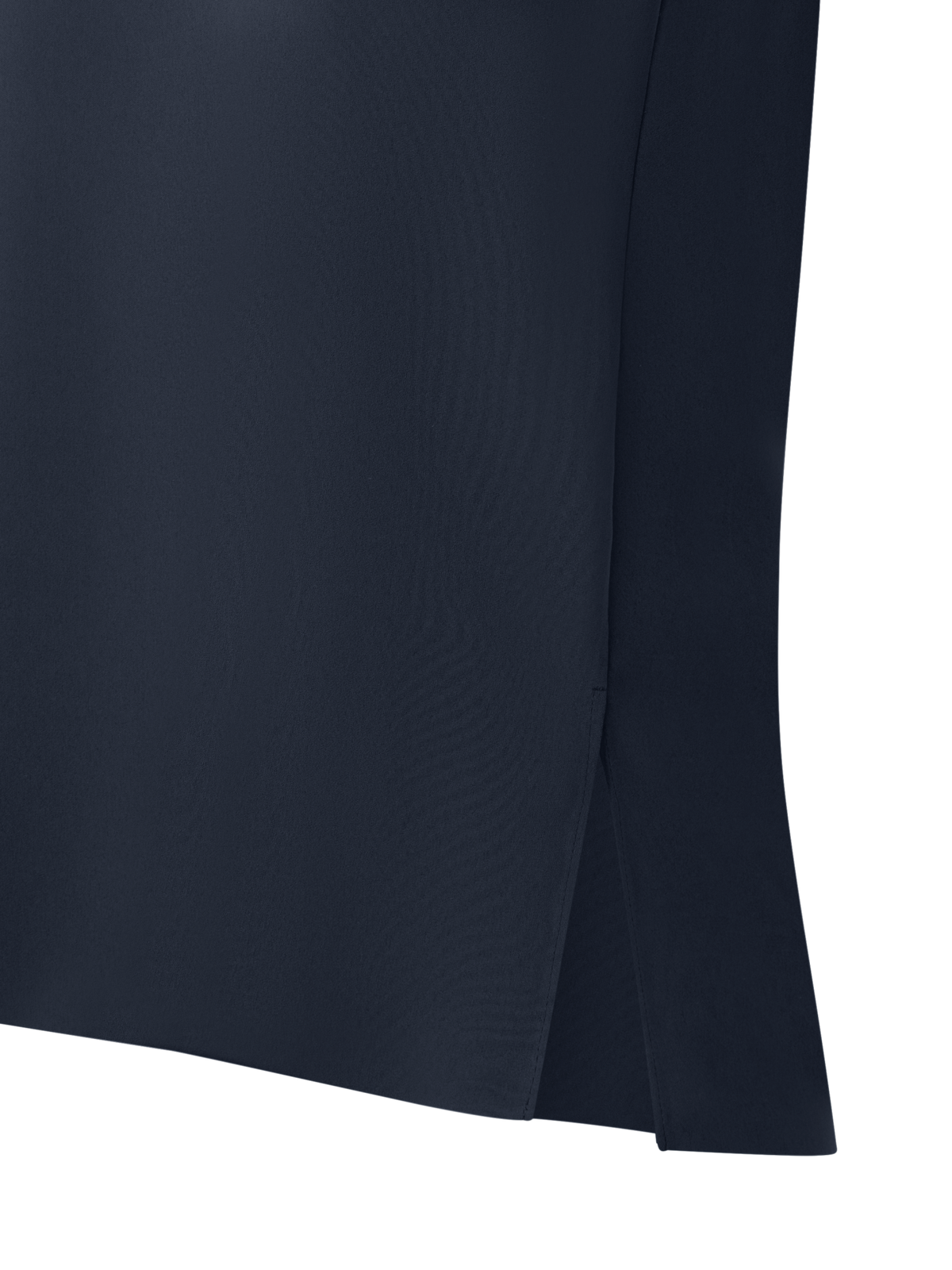 Designer Sleeveless Laser Cut Blouse - navy - blue