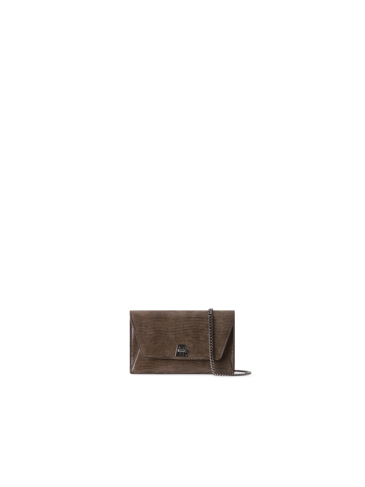 Designer Anouk Envelope Bag - brown