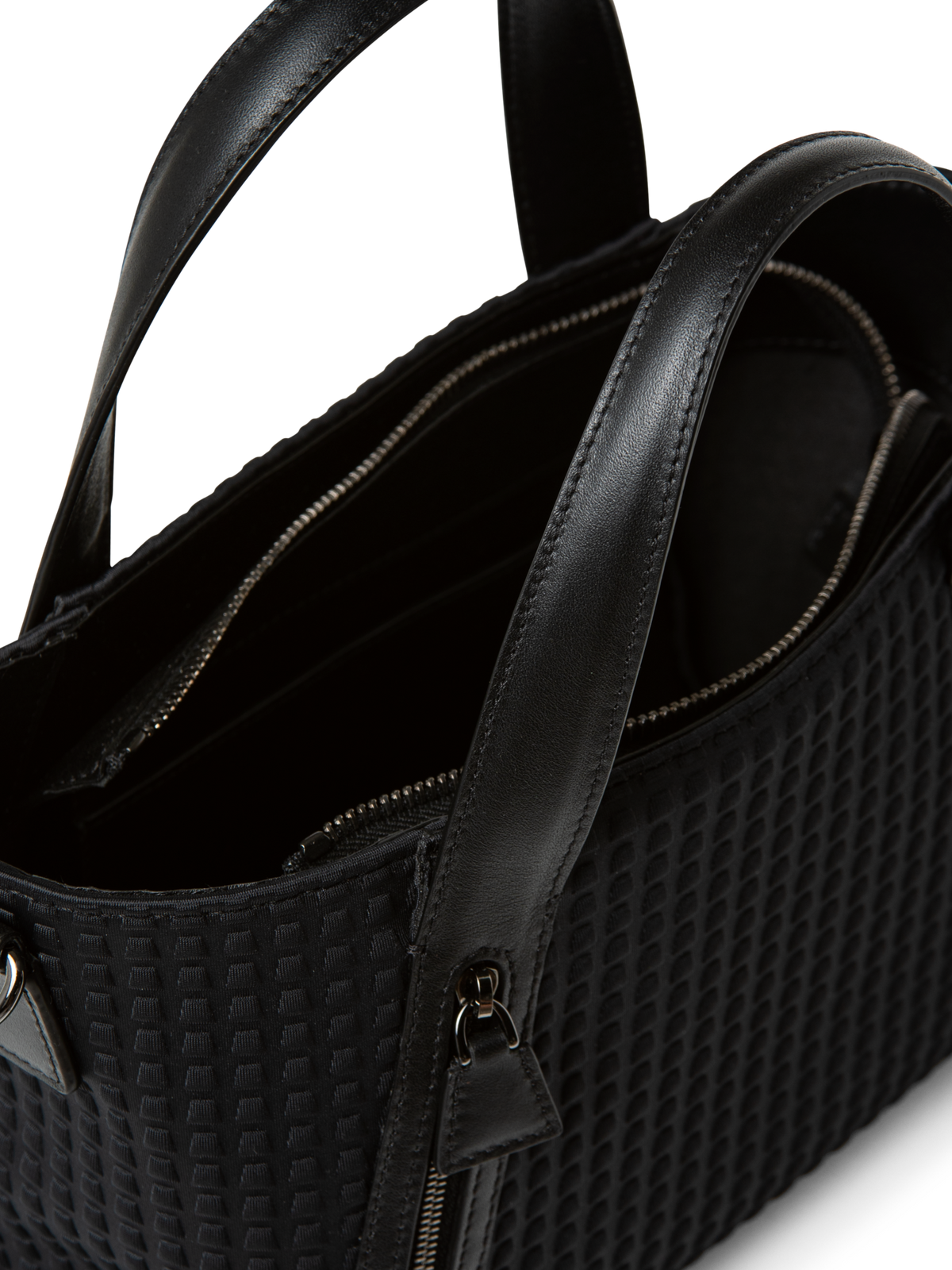 Alexa Little Zip Top Handle Tote – Akris Inc. Alexa Little Zip Top Handle Tote – Akris Inc.