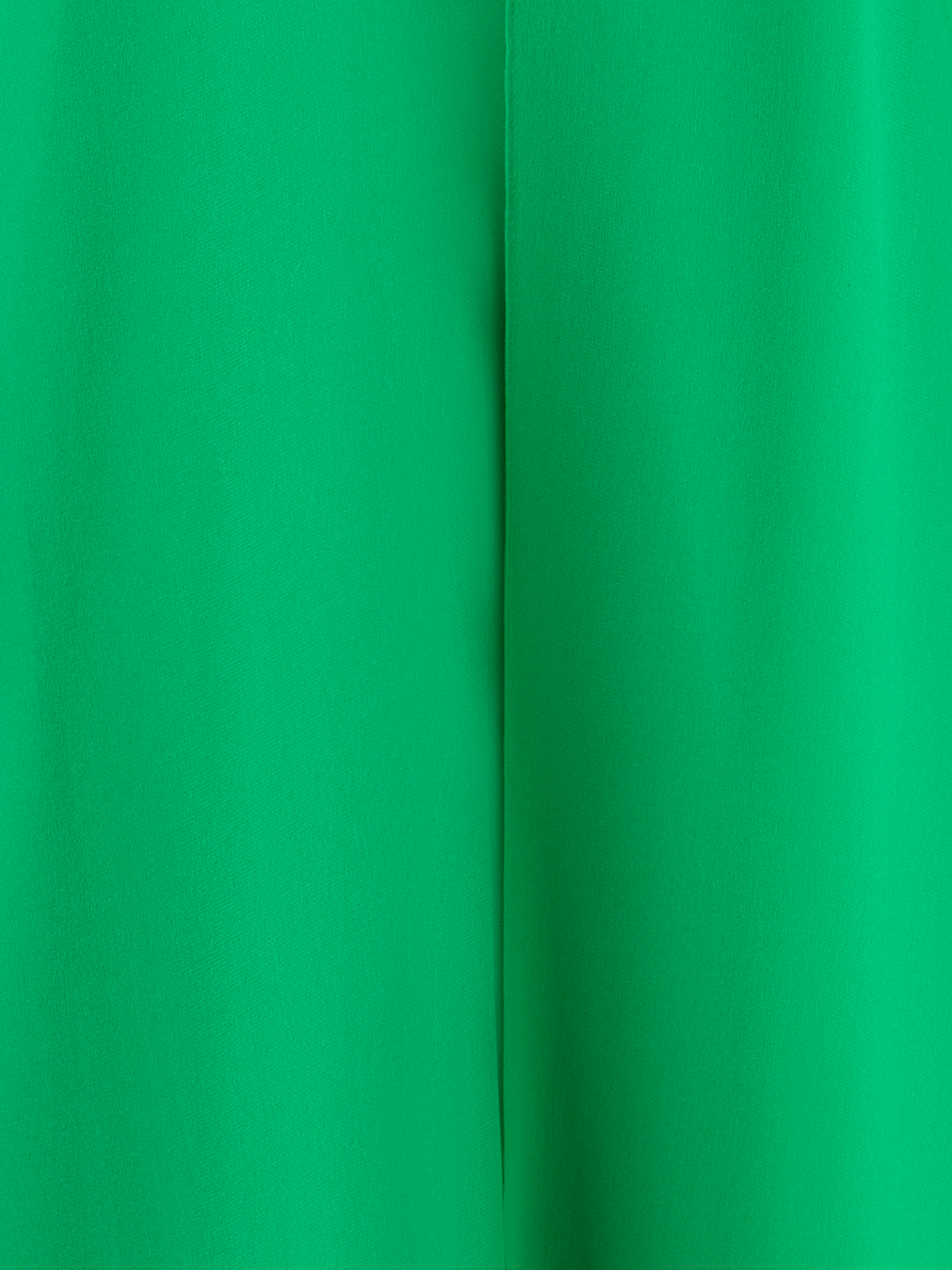 Designer Silk Georgette Asymmetrical Gown with Cape Sleeves - green